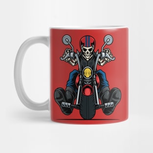 Skeleton rider Mug